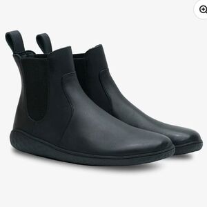 Vivo Barefoot Geo Chelsea Woman's Obsidian Boots